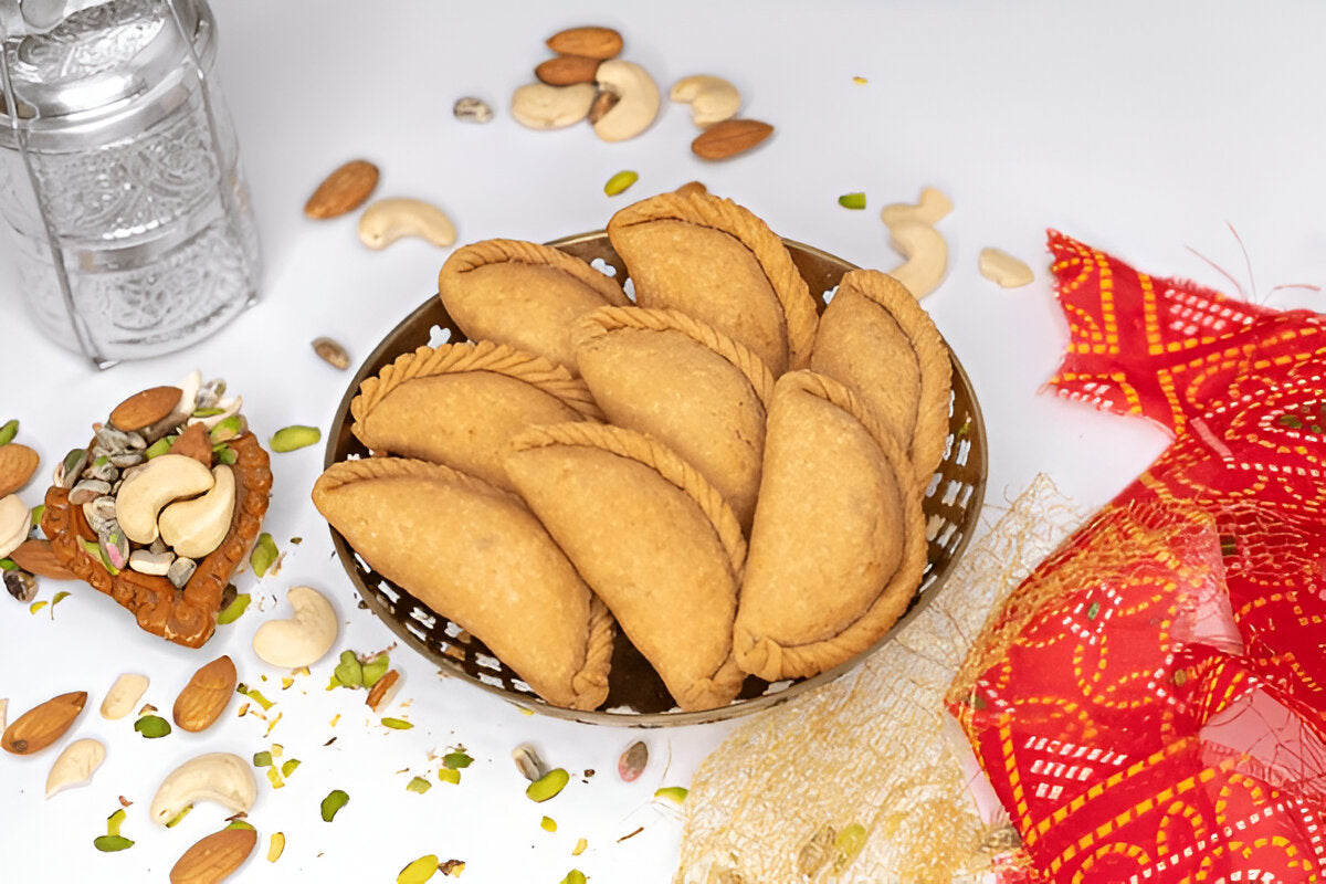 Premium Rawa Gujiya