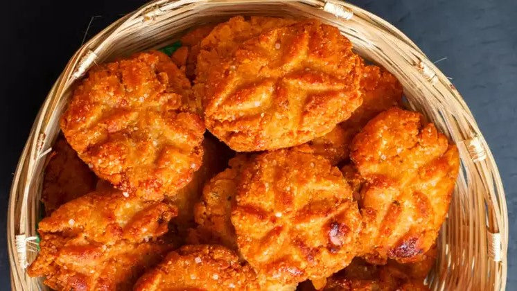 Atta and Jaggery Thekua!